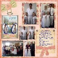 Girls baptism page