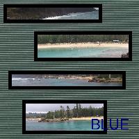 blue