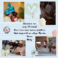 wedding album Djebril and Neeltje