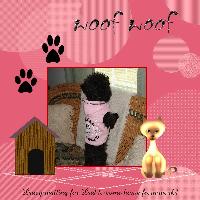 Daisy waiting for Dad to come home