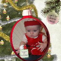 Kayla's first ornament