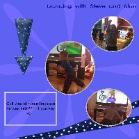 Dancing with Steve and Blue