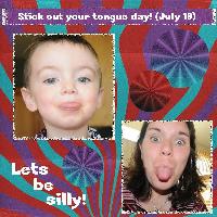Stick out your tongue day
