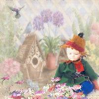 Leah, the little gardener