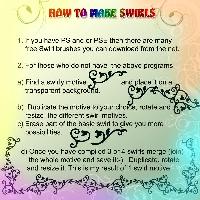 How to make Swirls