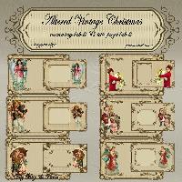Altered Vintage Christmas Tags
