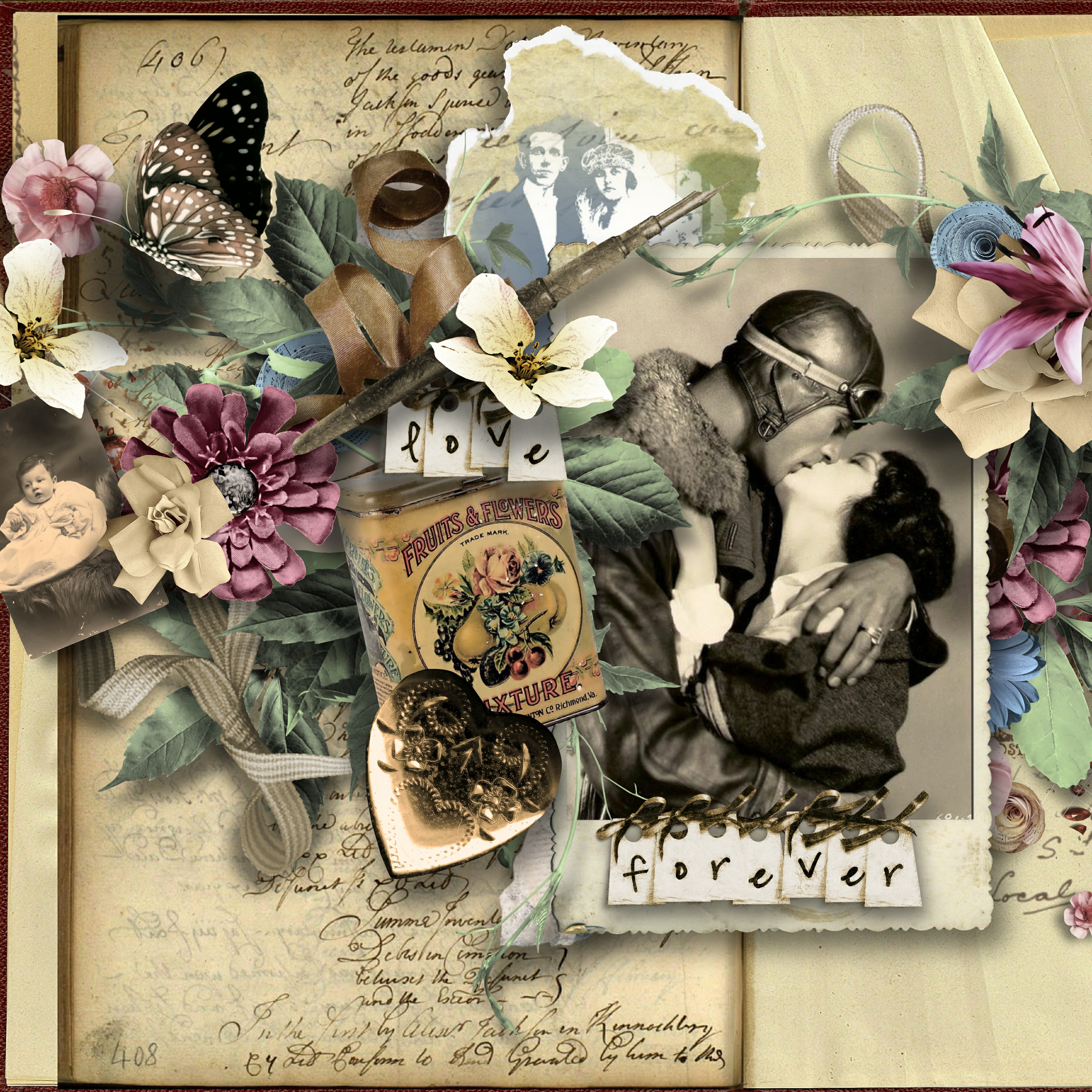 Love forever Digital Scrapbooking at Scrapbook Flair