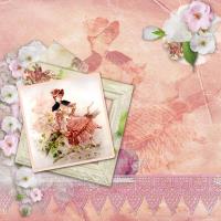 Lady on a branche