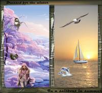 TWO SEASONS -WINTER + SUMMER