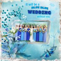 Blue Wedding - Where's the groom?