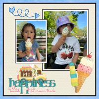 SIENNA & FRANKIE ICE CREAM