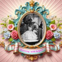 Dressing, with helpers